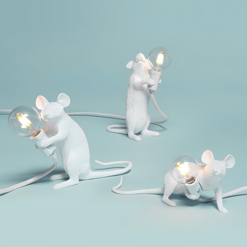 Rovenature Cute Mouse Table Lamp