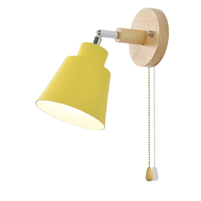 Rovenature Rotatable Wall Lamp with Pull Chain Switch – Flexible and Stylish