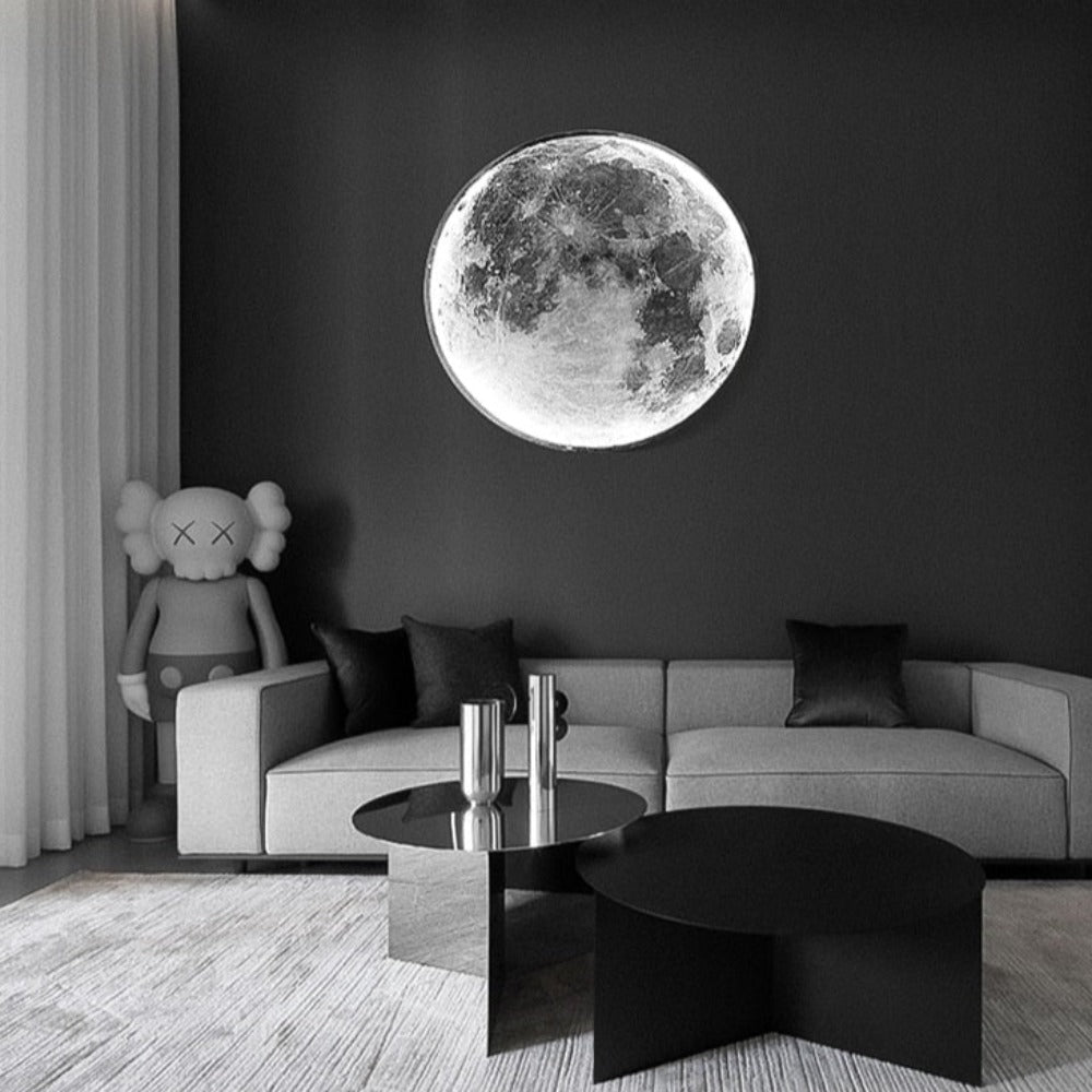 3D LED Rovenature Moon or Earth Ceiling or Wall Lamp – Bring the Beauty of Space into Your Home!