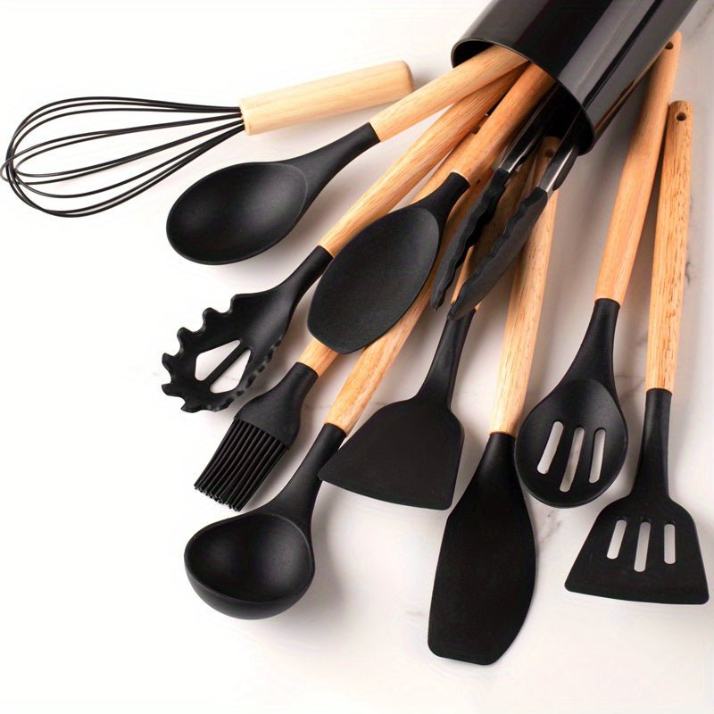 Rovenature - High-Quality BPA-Free Silicone Cooking Utensil Set