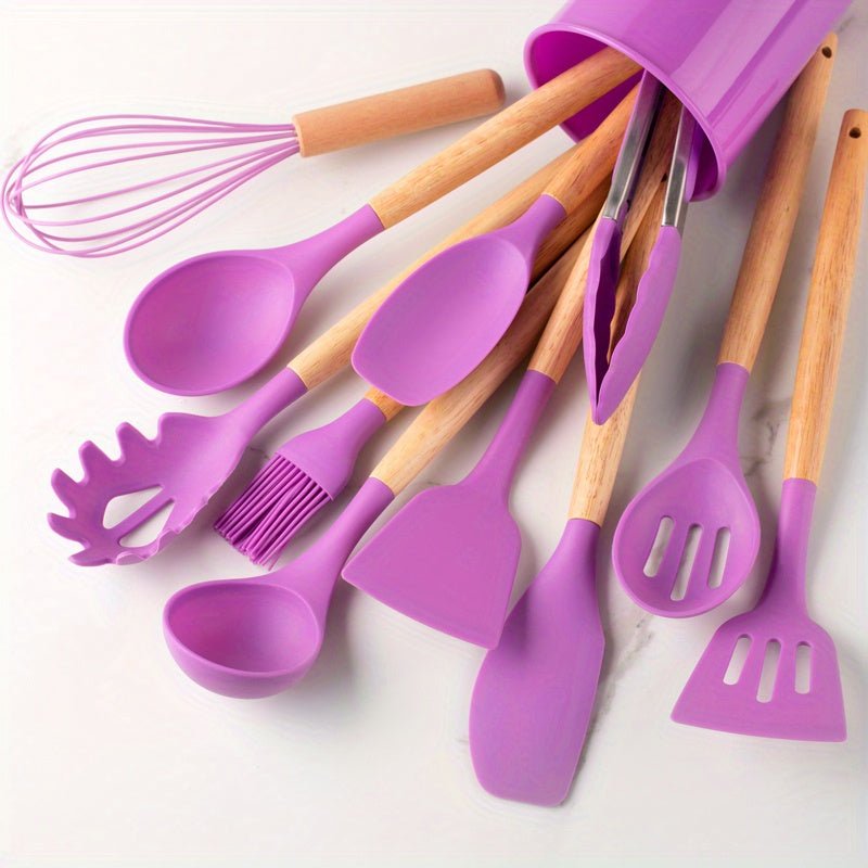 Rovenature - High-Quality BPA-Free Silicone Cooking Utensil Set