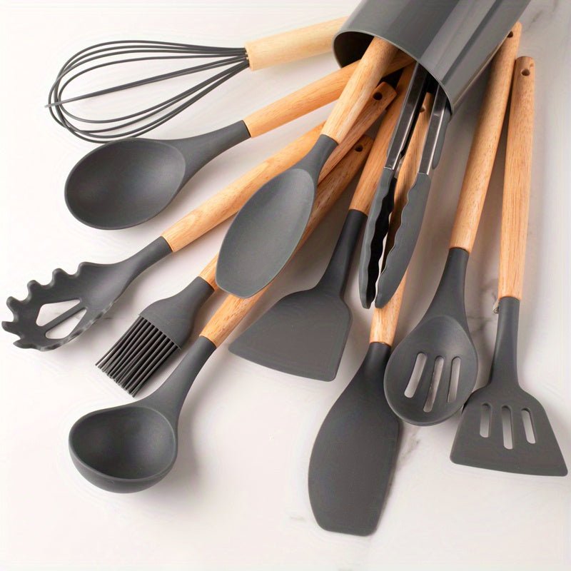 Rovenature - High-Quality BPA-Free Silicone Cooking Utensil Set