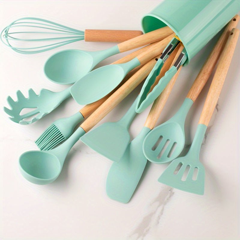 Rovenature - High-Quality BPA-Free Silicone Cooking Utensil Set