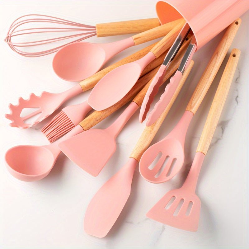 Rovenature - High-Quality BPA-Free Silicone Cooking Utensil Set