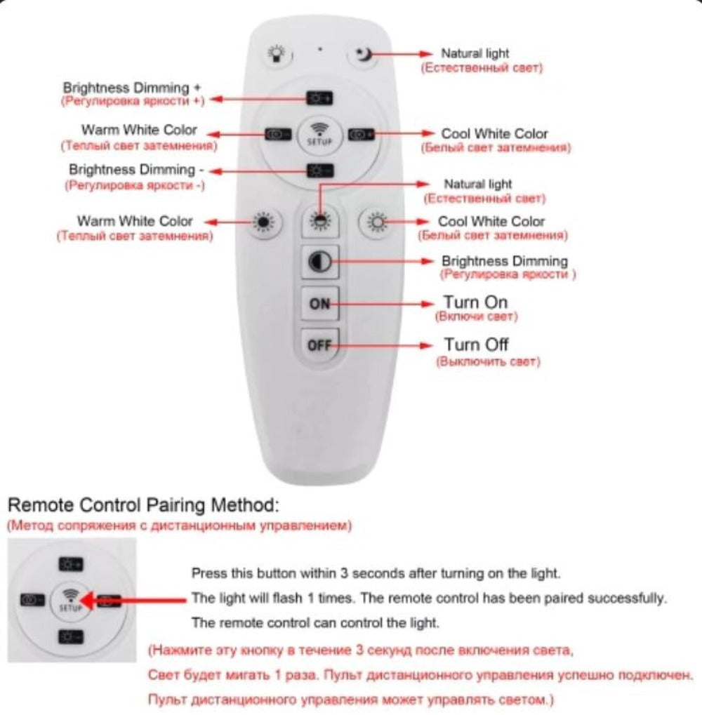 3D LED Rovenature Ceiling and Wall Light